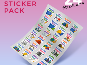 Professional Goal Stickers for Kids